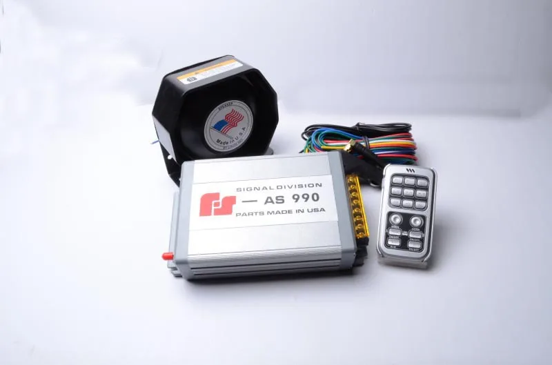 200 Вт Автосигнализации Сирена AS990 Беспроводной Пульт Дистанционного