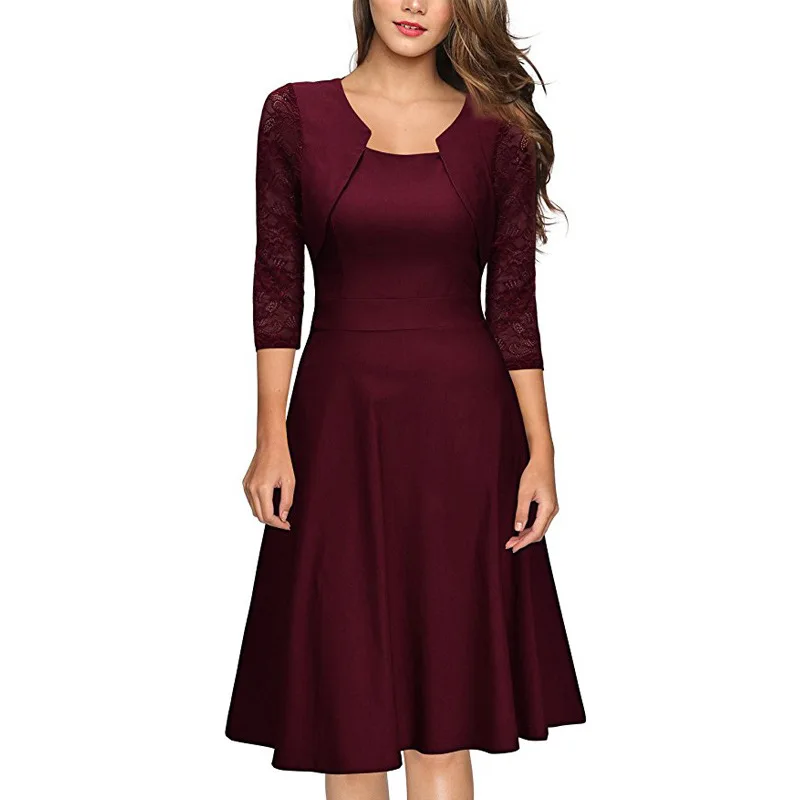 Beauty-Emily, короткое элегантное вечернее платье, платья для матери невесты, vestido de noite, бордовые платья для свадебной вечеринки, выпускного вечера