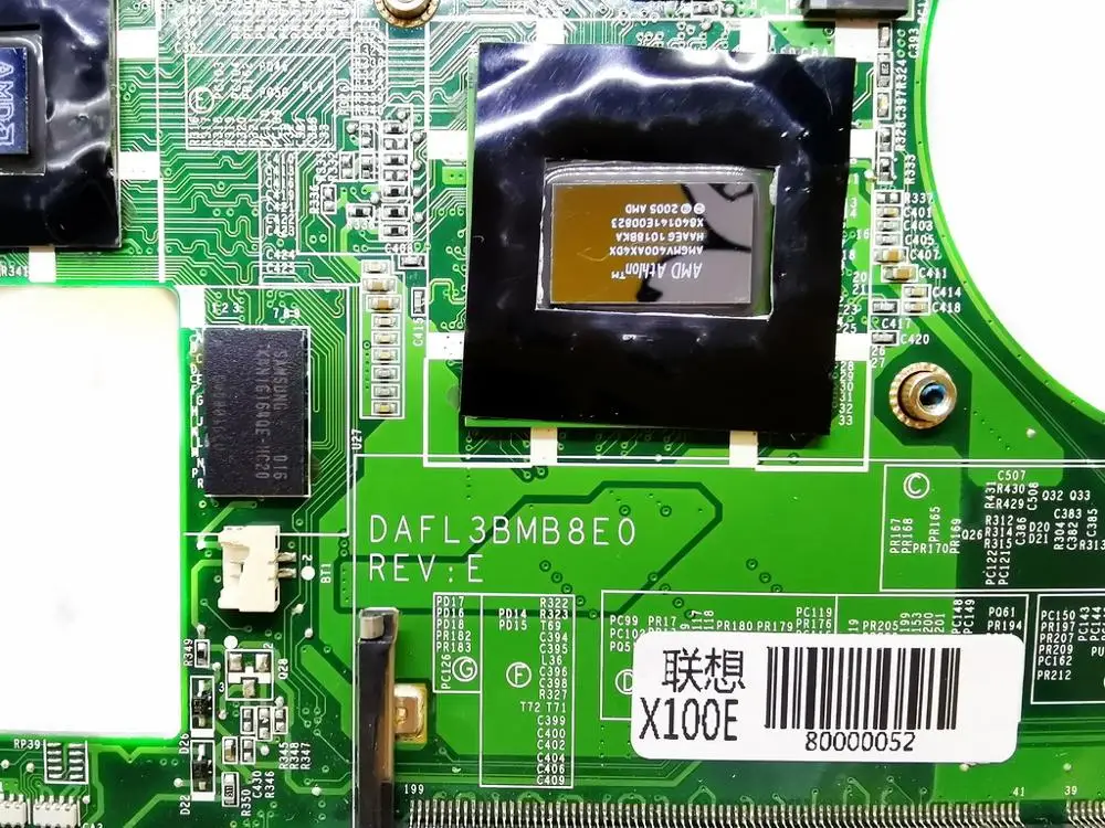 Оригинальная материнская плата для ноутбука Lenovo X100E DAFL3BMB8E0 протестирована