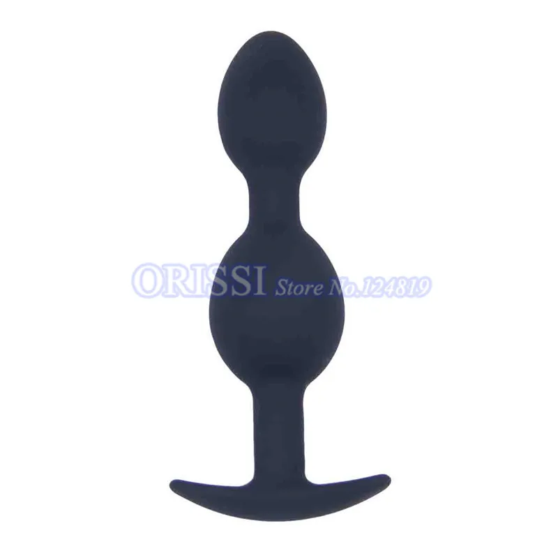 ORISSI Adult Pleasure Anal Beads Silicone Plug Butt Metal Ball Inside Prostate Massager Female Masturbator Sex Toys | Красота и