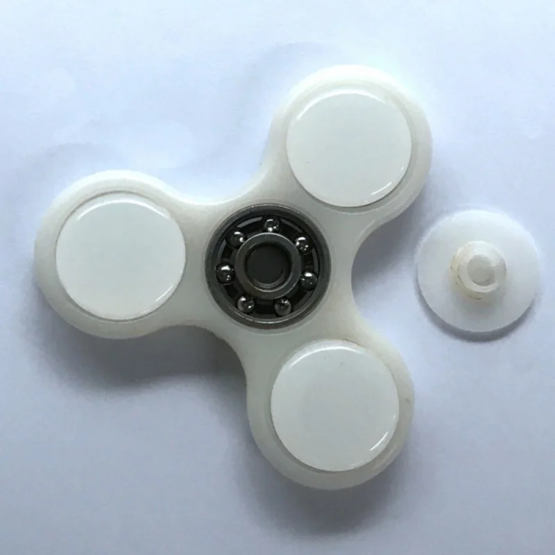 Новые забавные свет палец руки блесны Непоседа Пластик EDC Spinner Для аутизма и СДВГ