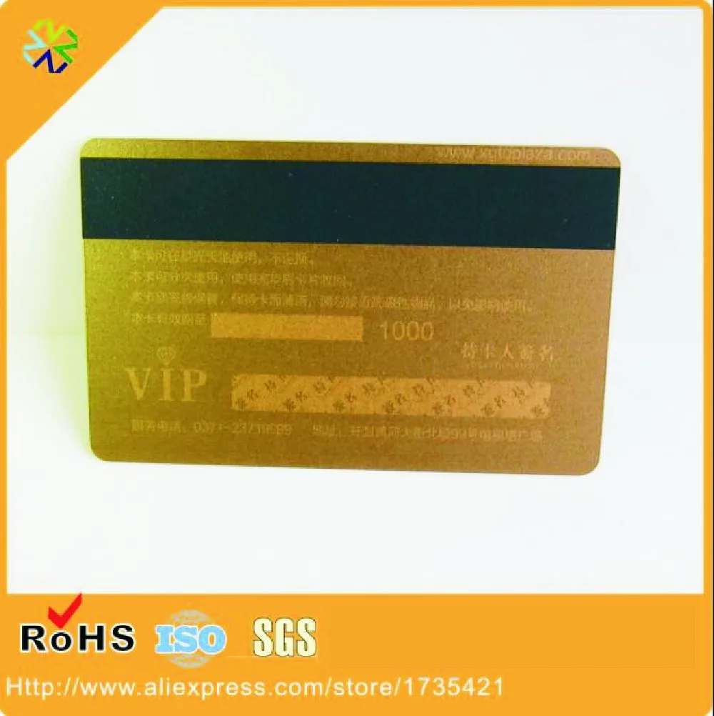 (1000pcs/lot)CR80 both side printing plastic business cards with magnetic strip panel