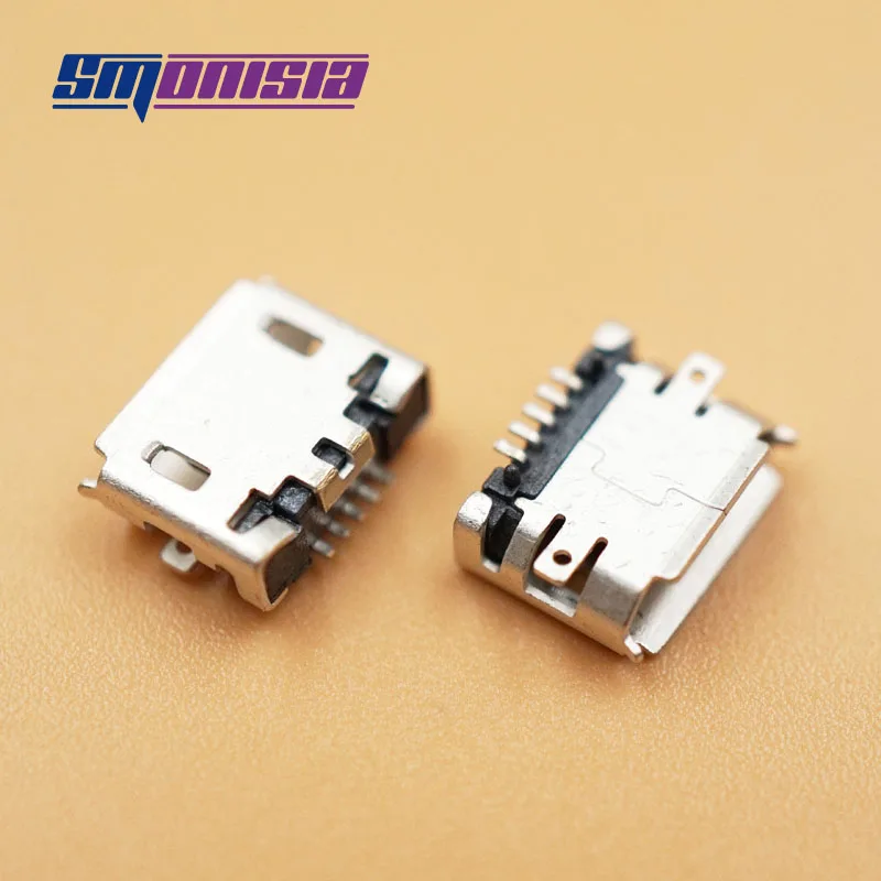 Штепсельная розетка с Micro USB разъемом smonвам для поверхностного монтажа|socket connector|l