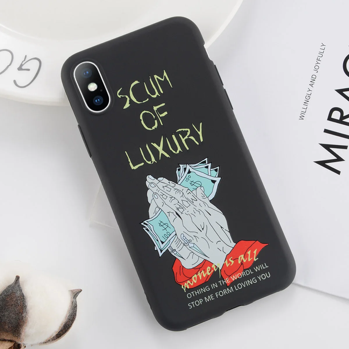 KJOEW для iPhone 11 Pro Max 6 6s 7 8 Plus X XR XS Max 5 5S SE чехол для телефона мультяшная статуя абстрактное искусство окрашенный Мягкий ТПУ чехол - Цвет: T2