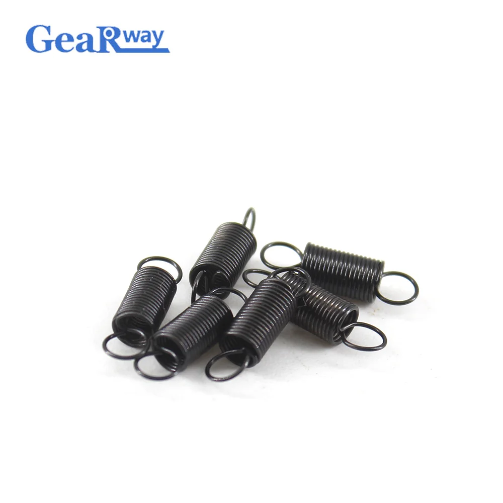 Gearway 10 шт. удлинительная пружина маленькое Натяжное с крючками пружинная сталь 0 4
