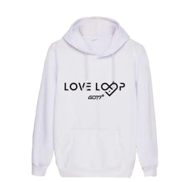 

Новое поступление got7 love loop альбом тот же пуловер с рисунком свободные толстовки KPOP унисекс флис/тонкий Свитшот 6 цветов S-3XL