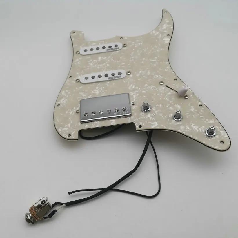 Wilkinson SSH Alnico однокатушные звукосниматели Pickguard жгут проводов Подходит для гитара Stratocaster