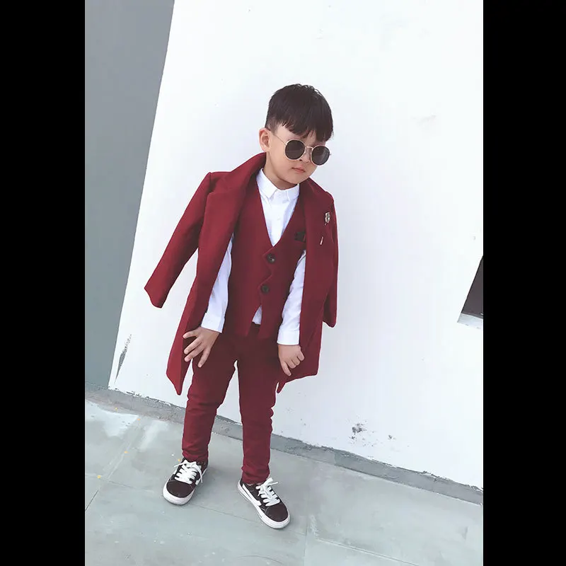 3 шт./комплект Блейзер штаны и жилет для мальчиков|wedding suits for boys|suit boystuxedo boys |