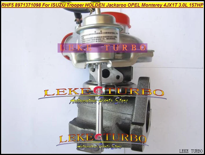 Турбокомпрессор RHF5 8972503640 8972503641 8972503642 для ISUZU Trooper Jackaroo 99 04 OPEL Monterey 98 3.0L 4JX1T