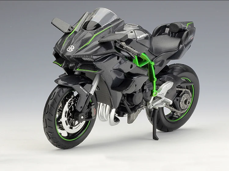 MAISTO 1:12 Kawasaki Ninja H2R H2 R мотоцикл литой металлический велосипед Модель для детей подарки на день рождения