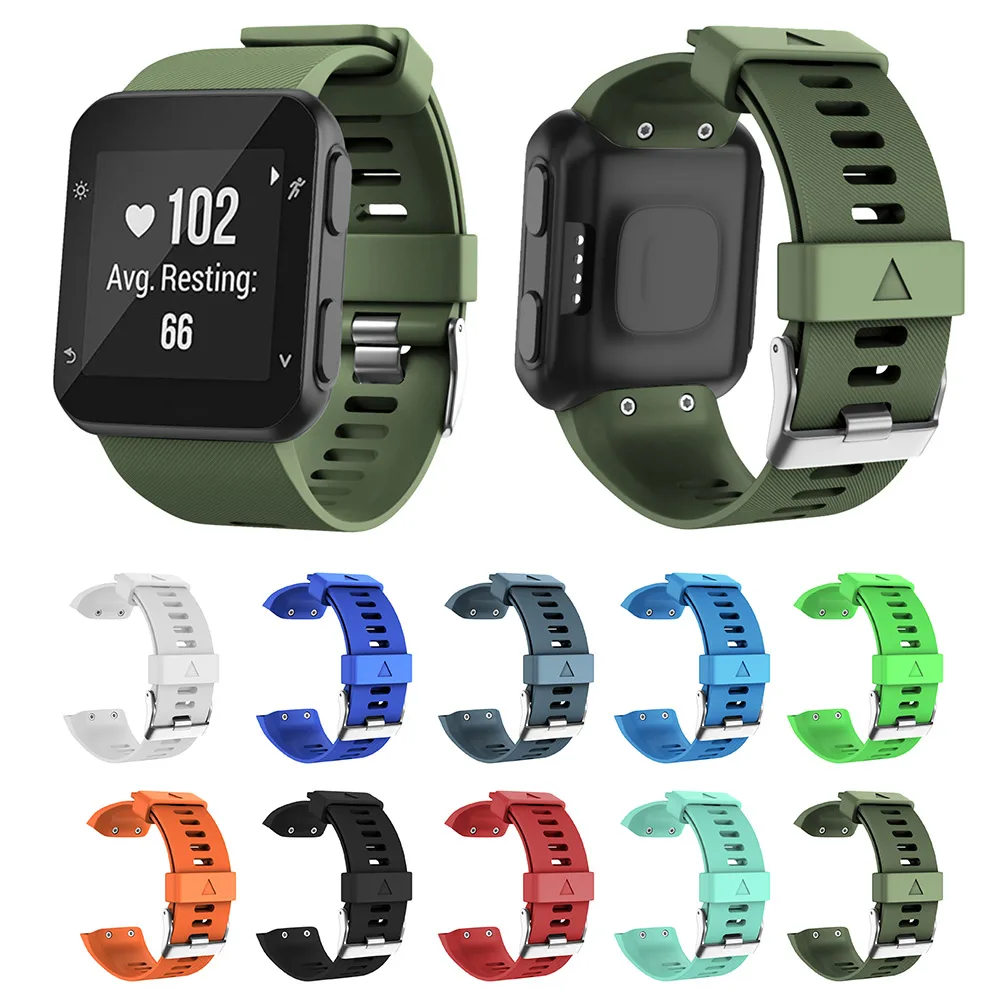 

Silicone Watch Band Strap Bracelet + Tool Screws For Garmin Forerunner 35 New Arrival