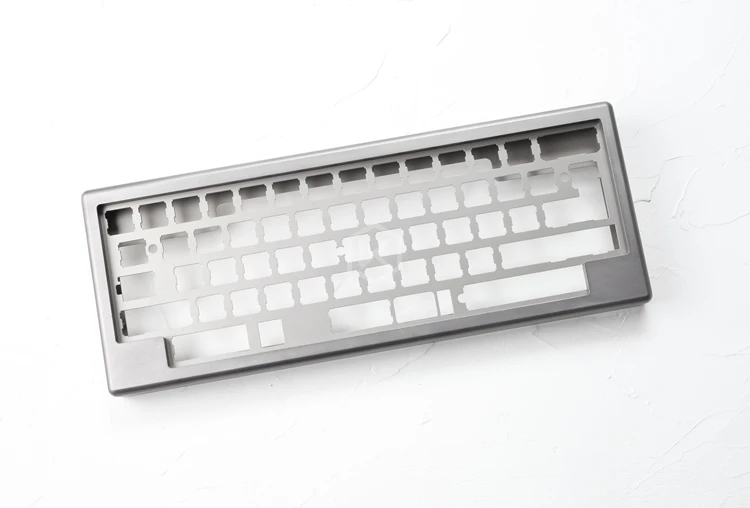 Анодированный алюминиевый чехол для xd60 xd64 60% hhkb раскладка пользовательская клавиатура акриловые панели диффузор может поддерживать gh60 xd64 xd60 60
