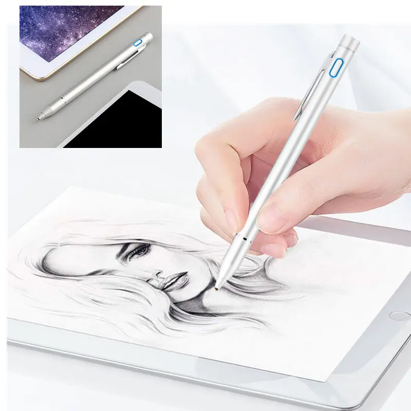 Роскошные Active Pen емкостный Экран карандаш стилус для huawei Matebook 12 HZ W19 W09 W29 E BL Tablet