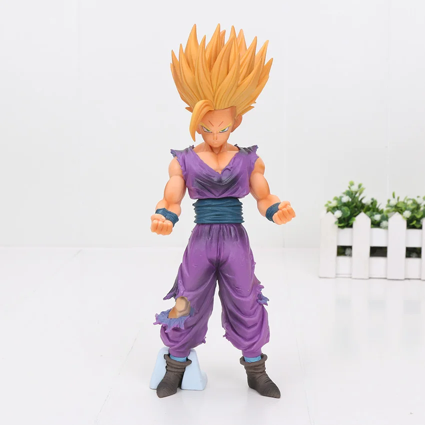 19-30 см Dragon Ball Z Super Saiyan vegeta Son Гоку Фриза Trunks vegetto фигурка Gotenks из ПВХ фигурка Коллекция Модель игрушки 11 стилей - Цвет: Blue Belt in bag