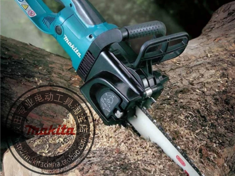Электрическая цепная пила Makita UC4041A скорость 1800 Вт(в минуту) 800 м(2600 MFT) цепная передача 3/8 автоматическая функция предотвращает разлив нефти"