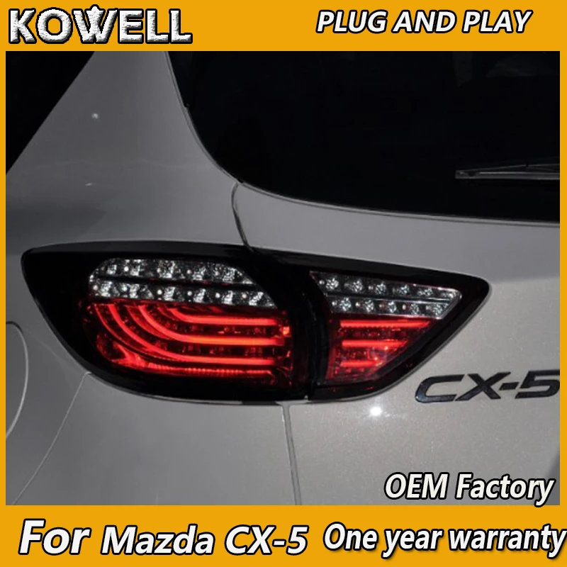 

KOWELL Car Styling for Mazda CX-5 2013 2014 2015-2017 Achterlichten LED Achterlicht Rear Lamp DRL + Rem + Park + Signaal licht