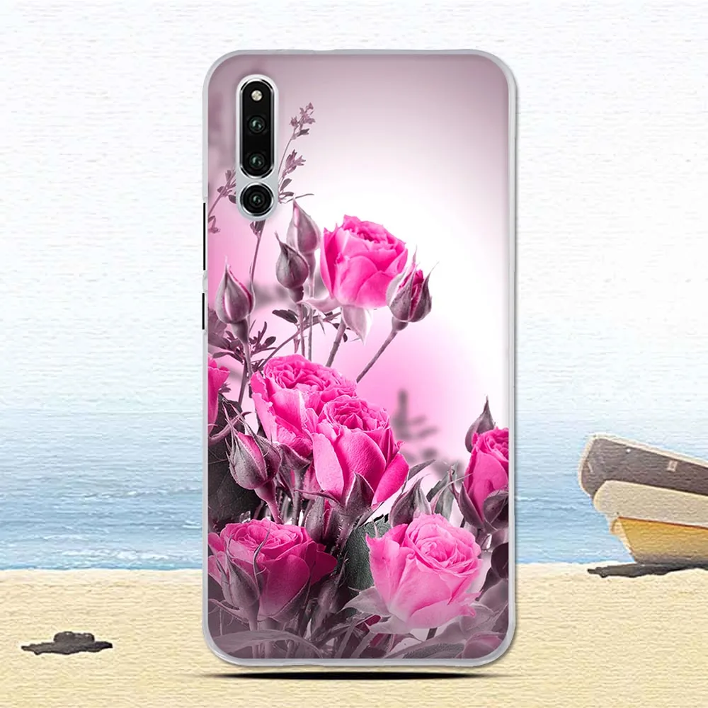 Чехол для Huawei Honor Magic 2 мягкий силиконовый чехол телефона с 3D рисунком задняя