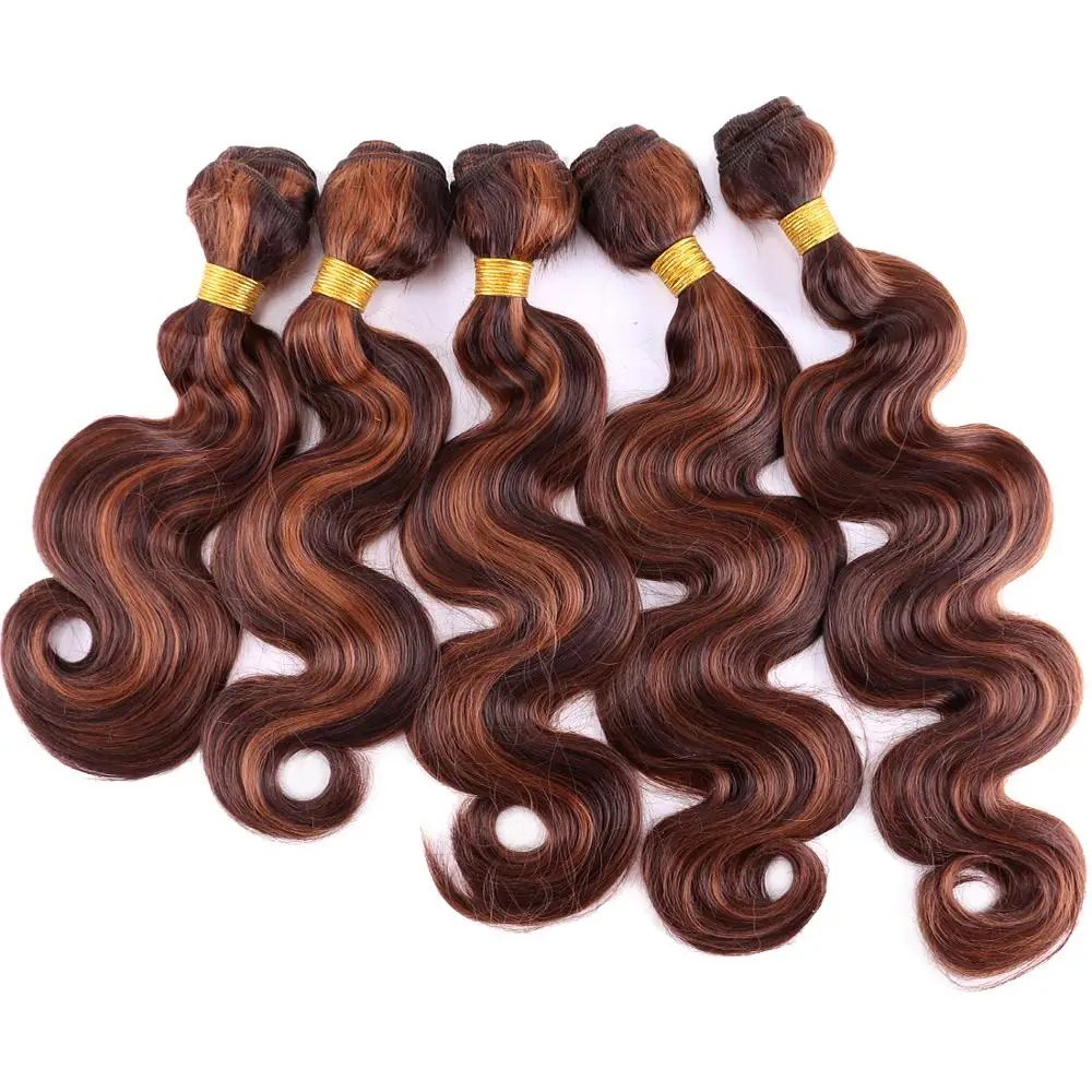 

Искусственные волнистые волосы для темнокожих женщин, волнистые, высокотемпературные