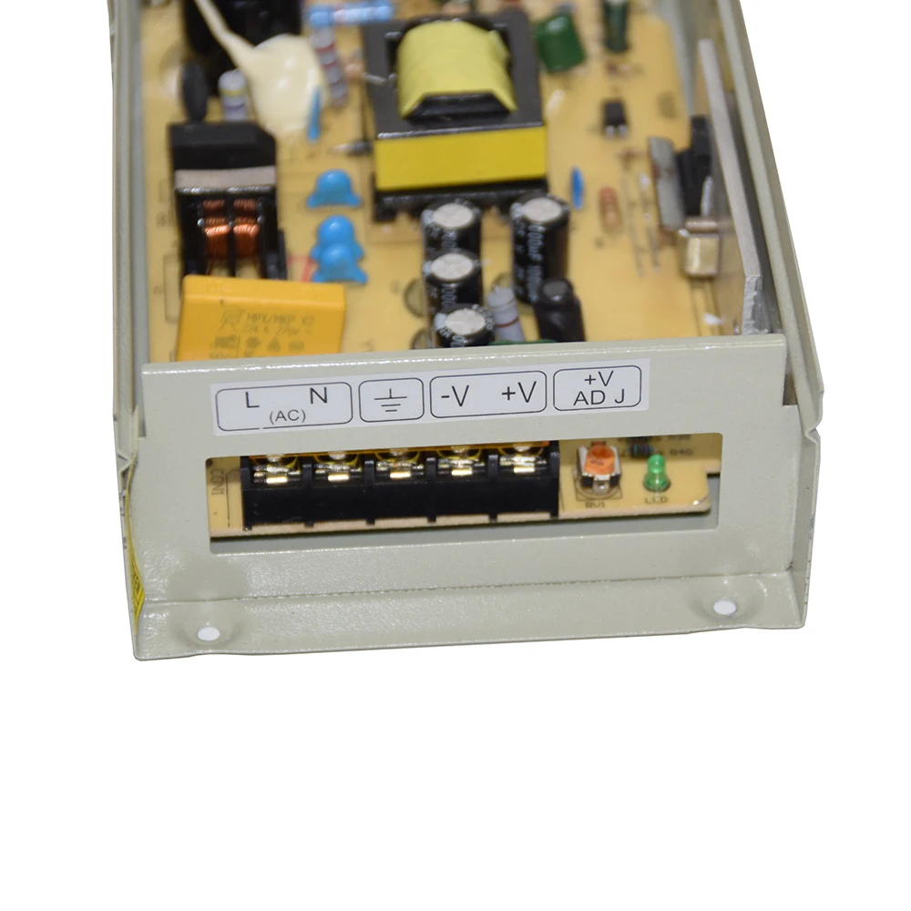Выход DC12V 5A 60 Вт Светодиодный источник питания непромокаемый светодиодный