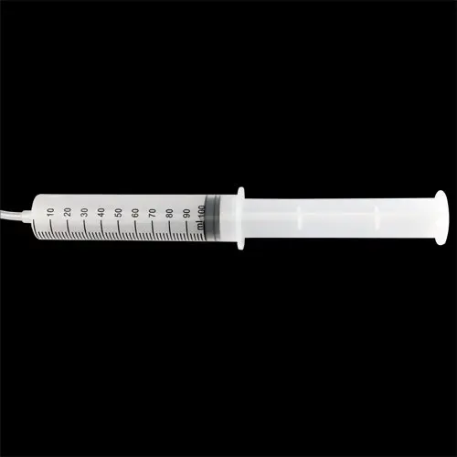 SOSW большой пластиковый шприц + удобная пластиковая трубка|syringe plastic|syringe tubing |