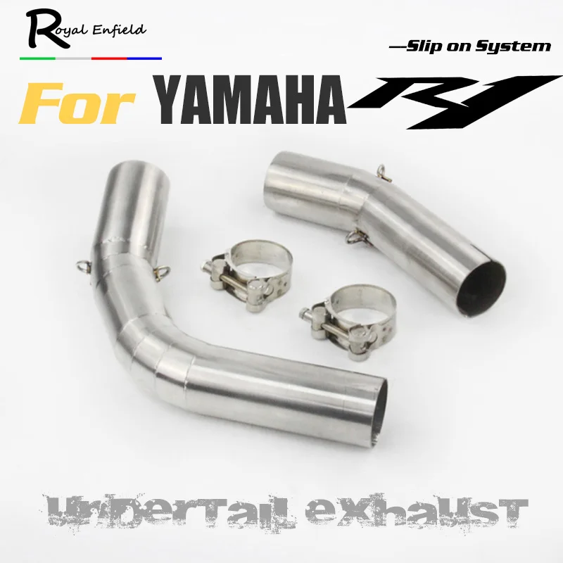 Круглый адаптер выхлопной трубы для yamaha R1 1 4 3 2013 2014|Выхлопные и системы| |
