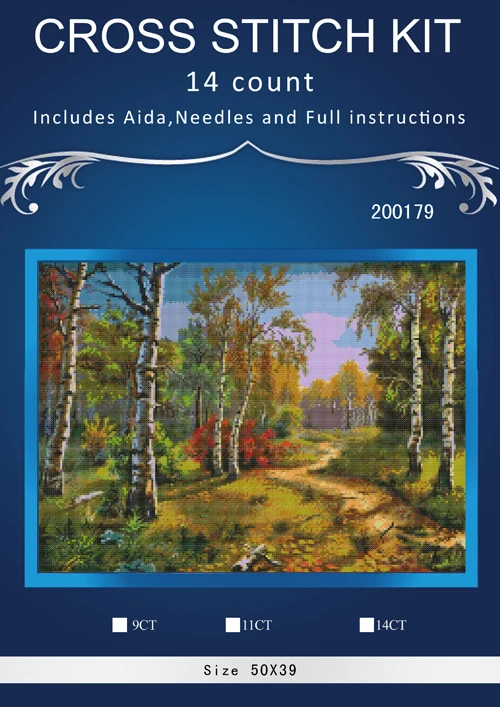 

Набор для вышивки крестиком 4CT, 50x39 см
