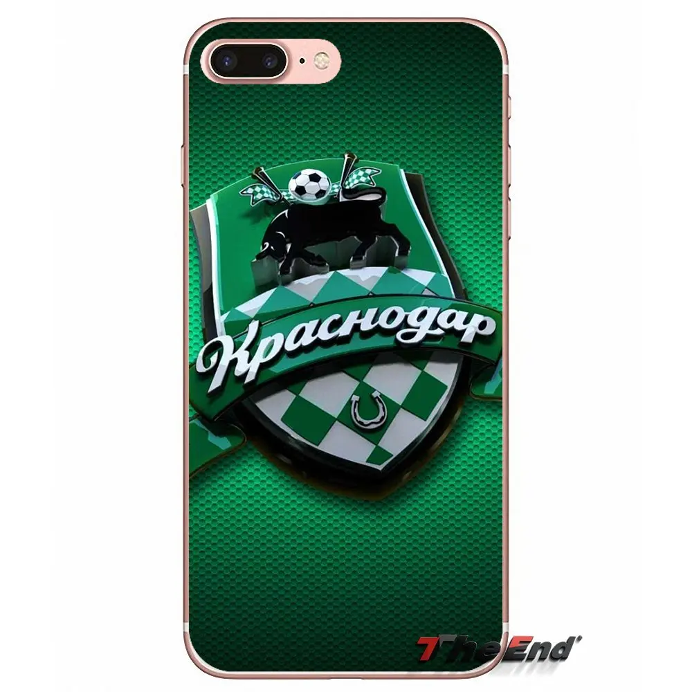 Чехол с логотипом для Samsung Galaxy S9 Plus Note 8 One oneplus 5T Meizu M5s LG V30 HTC U11 Capa Football Club FC Krasnodar Byki |
