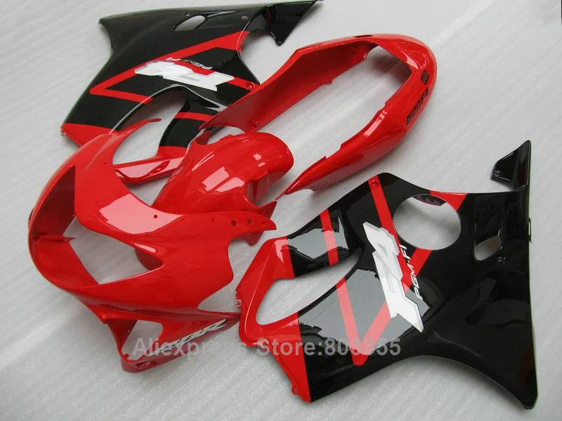 Красные комплекты для Honda CBR600 F4 1999 2000 / 99 00 (лучшее качество) cbr 600 комплект
