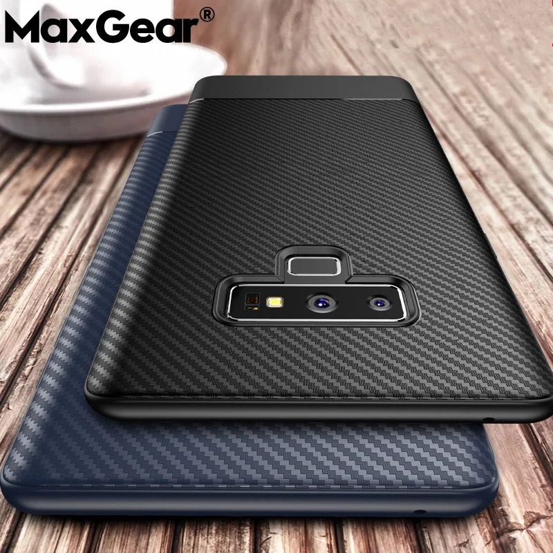 Чехол MaxGear для Samsung Note 8 9 роскошный Ультратонкий силиконовый мягкий ТПУ чехол из