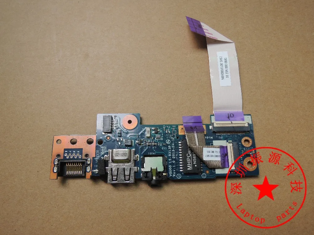 

original for HP ENVY M6-K 14-K audio usb board LS-9313P
