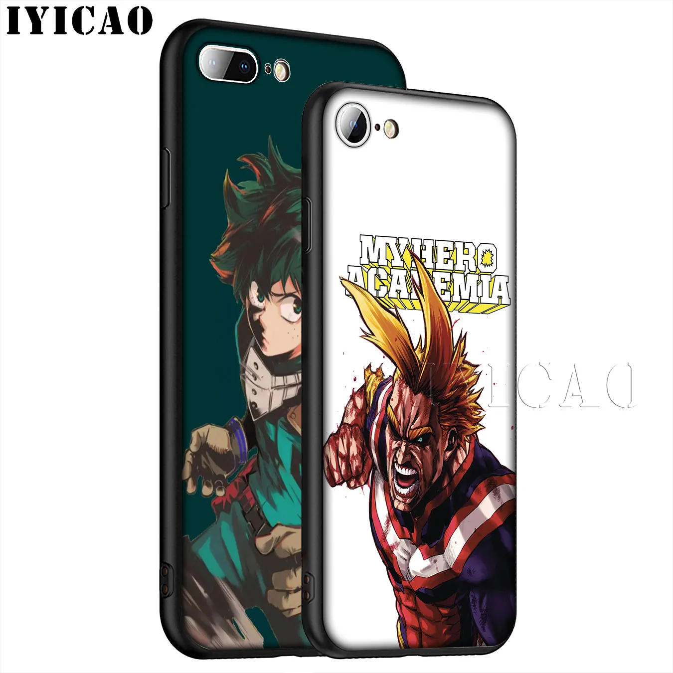 IYICAO My Hero academic Цельный Мягкий силиконовый чехол для телефона iPhone XR X XS 11 Pro Max 6 6S 7 8 Plus