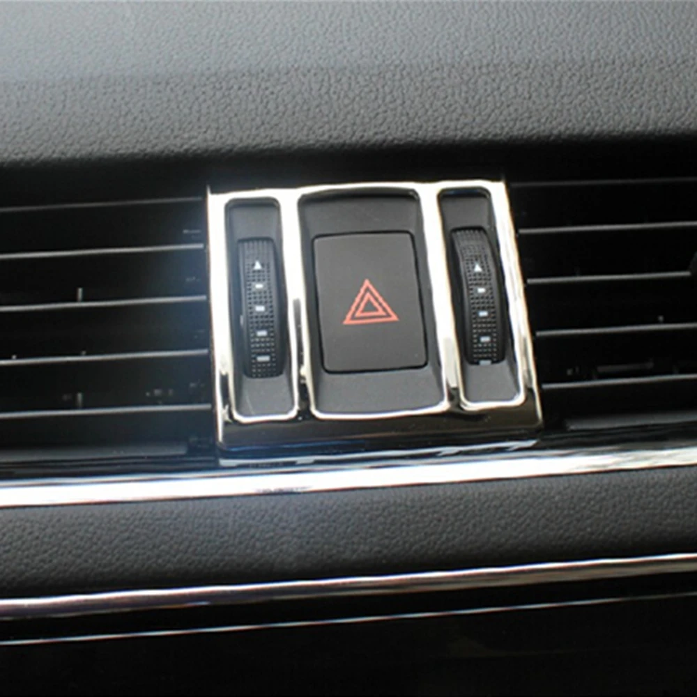 Для Skoda Octavia A7 ABS Chrome автомобильный инструмент выход для стола кондиционера
