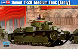 Hobby Toss 1/35 scale tank models 83851 Soviet T-28 super heavy pre-type | Игрушки и хобби