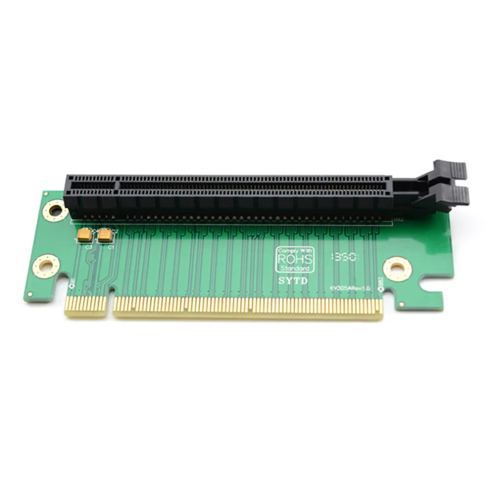 PCI E Экспресс 16X 90 градусный адаптер переходная карта для 2U компьютерного