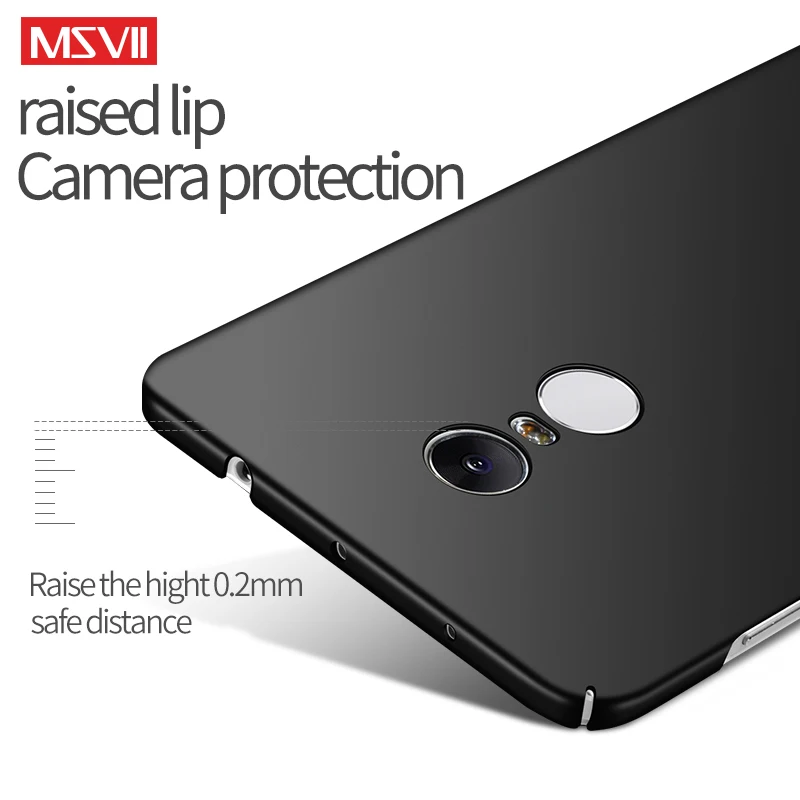 Msvii Case for Xiaomi Redmi Note 4 4X Pro Cover Luxury Thin Full Protection Back |