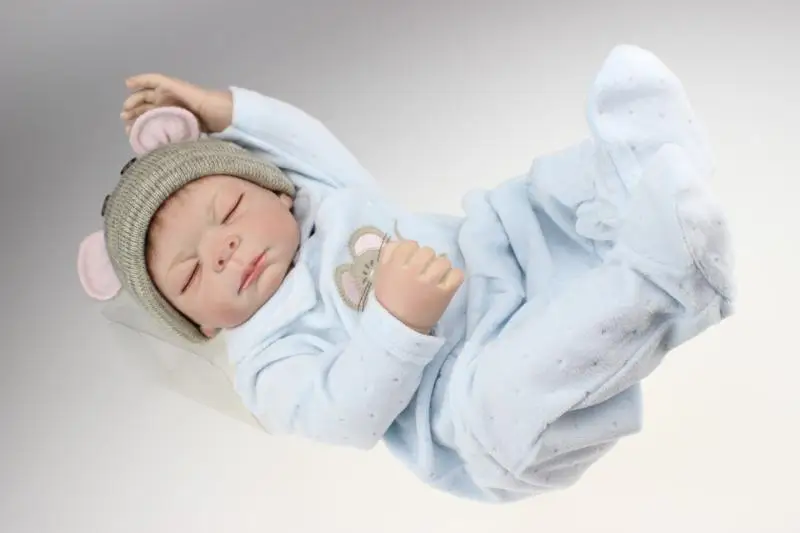 Детские Силиконовые куклы Bebes reborn boy реалистичные игрушки для новорожденных 20