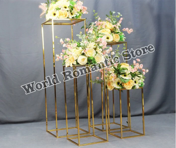 

Wedding Centerpiece Metal Flower Stand Wedding Road Leads Party Decoration