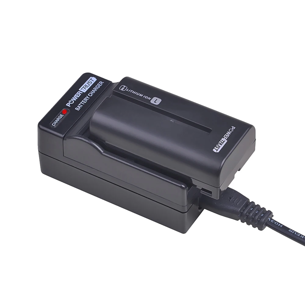 2X NP-F550 NP-F570 2600mAh Li-ion Battery and Charger kit for Sony F550 F570 NP-F330 NP-F530 NP-F730 NP-F750 Hi-8 Camera | Электроника