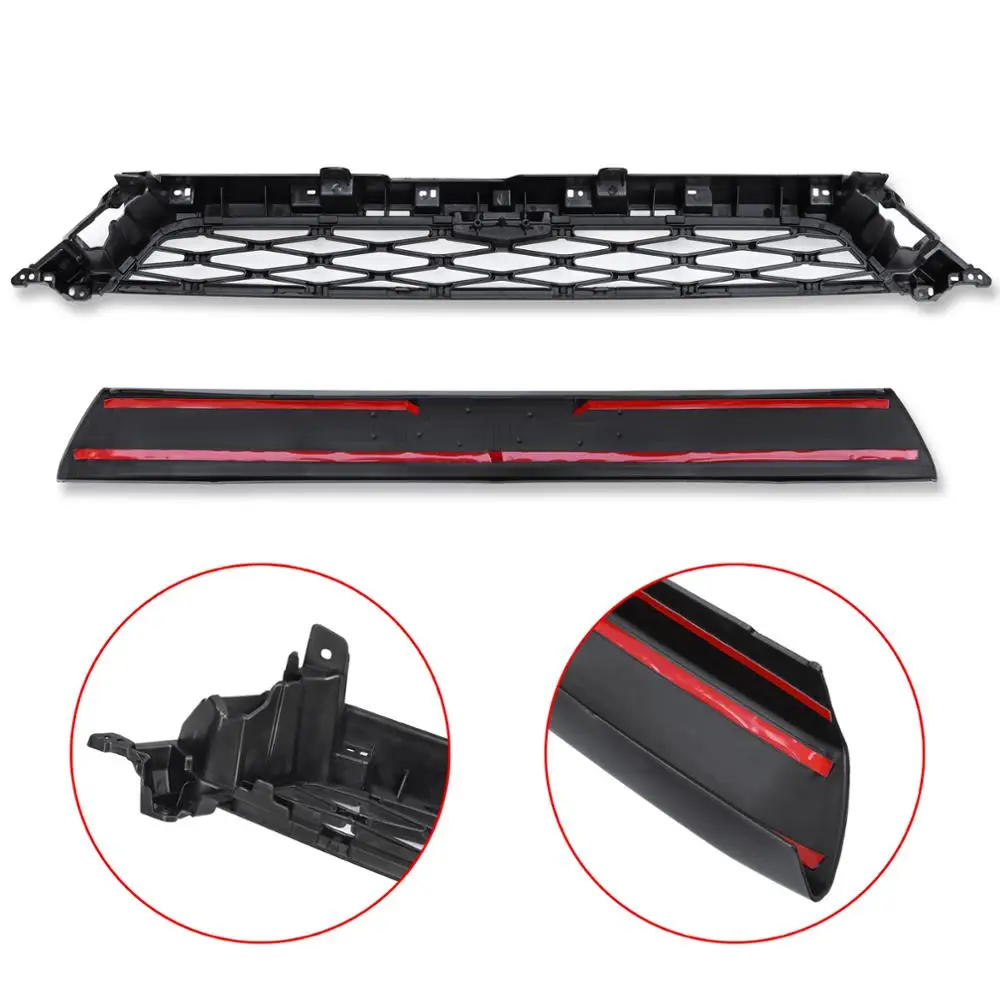 Передняя решетка для Toyota 4runner ТРД Pro 2014 2018 с женские браслеты гравировкой в