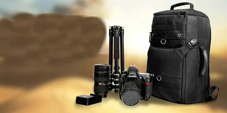 Новинка рюкзак сумка для камеры чехол DSLR SLR Nikon Canon Sony Fuji Pentax Samsung дорожная RU|camera