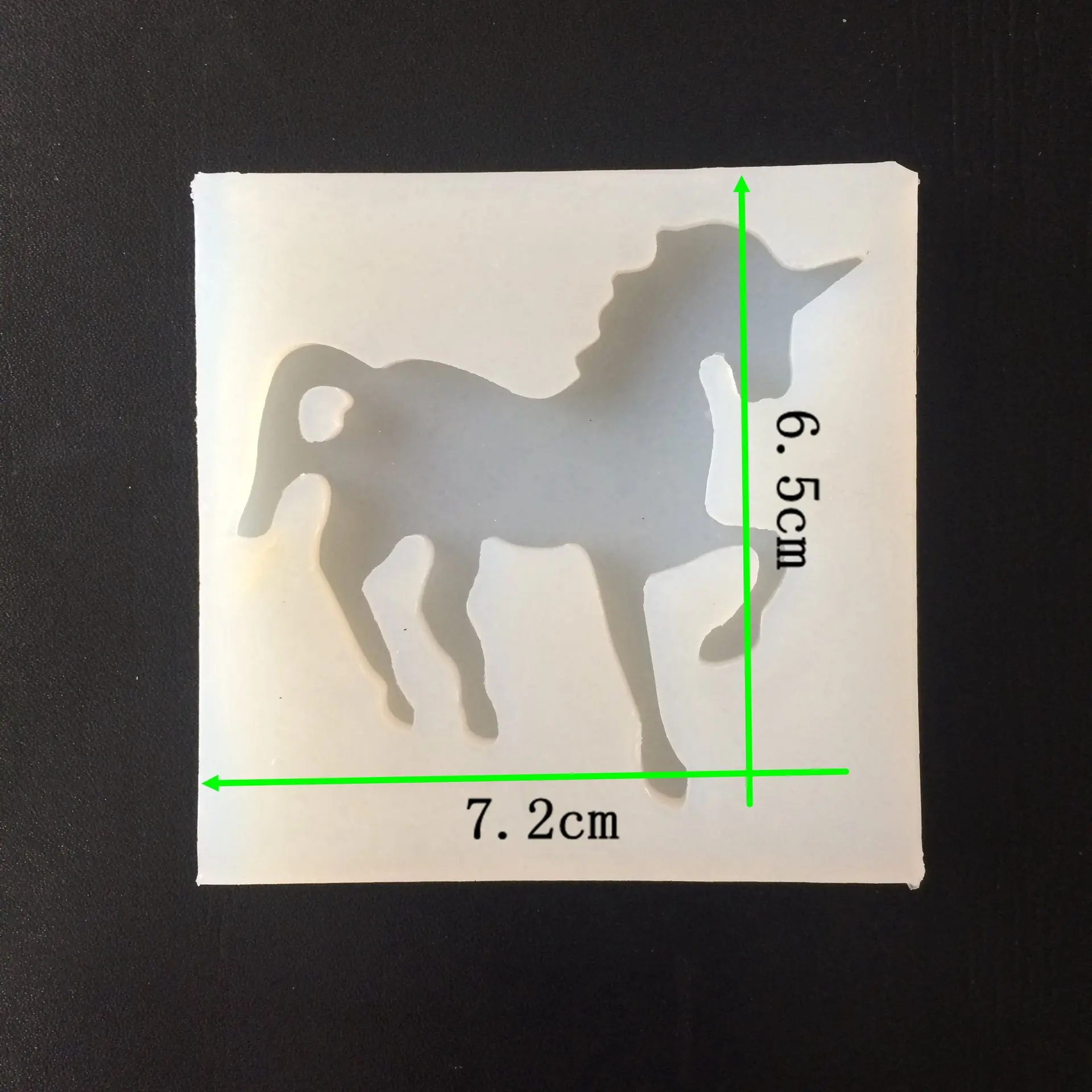 DIY Jewelry Accessories Crystal Epoxy Silicone Mould Pegasus Unicorn Translucent Stereo Clay Soft Pottery | Дом и сад
