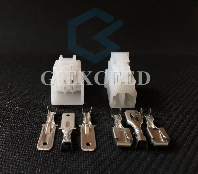 

2 комплекта 3 Pin 6070-3481 6070-3471 авто жгут проводов разъем женский и мужской Электрический разъем с клеммой