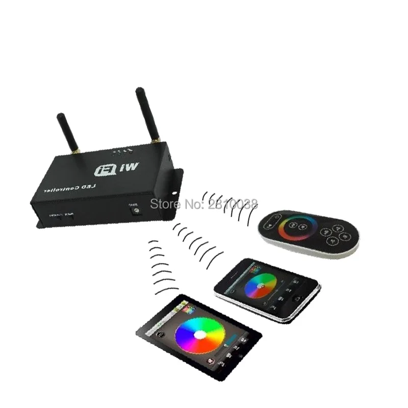 2 шт./партия WiFi контроллер с одной точкой беспроводной RGB led контроллер DC5-24V led rgb контроллер для ламп