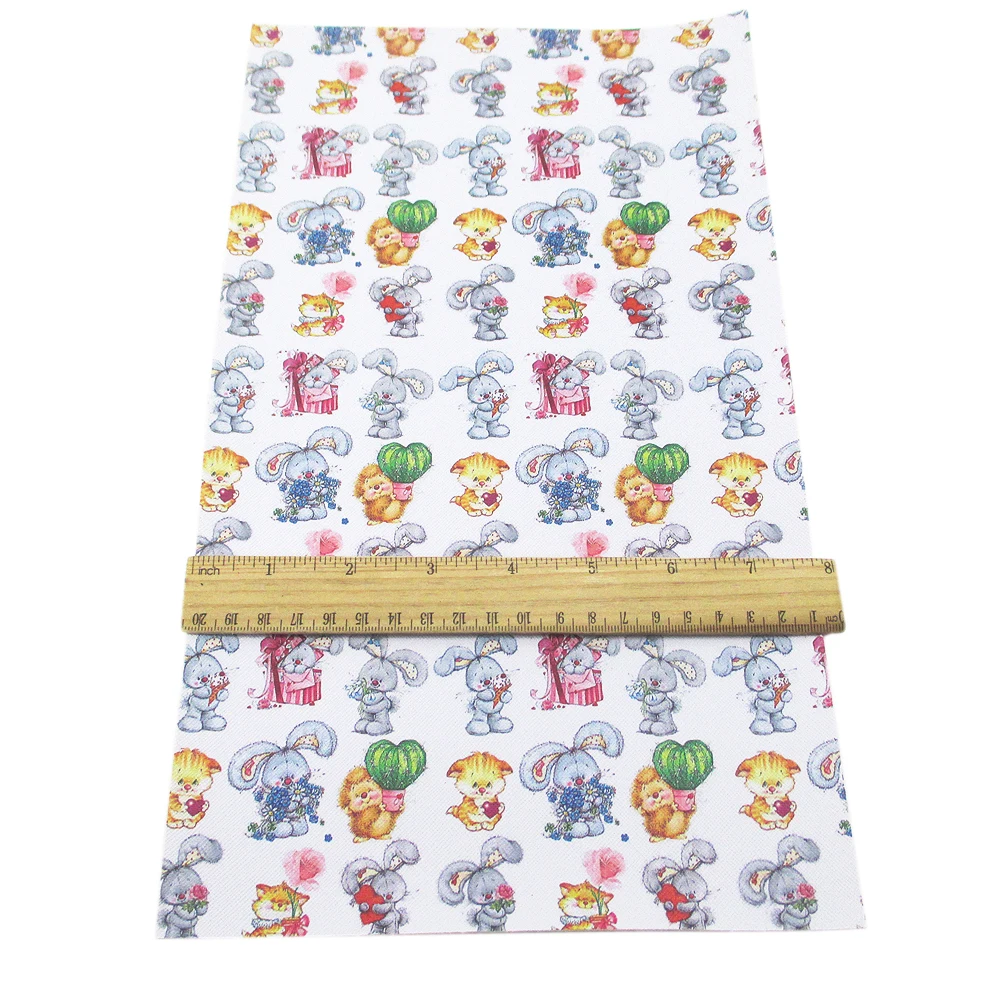 1061472001 David accessories 20*34 см пасхальное искусственная кожа бант для волос для художественного оформления ногтей, ручная работа ремесел 1 шт, материалы для ручных поделок, 1Yc3481 - Цвет: 1061472001