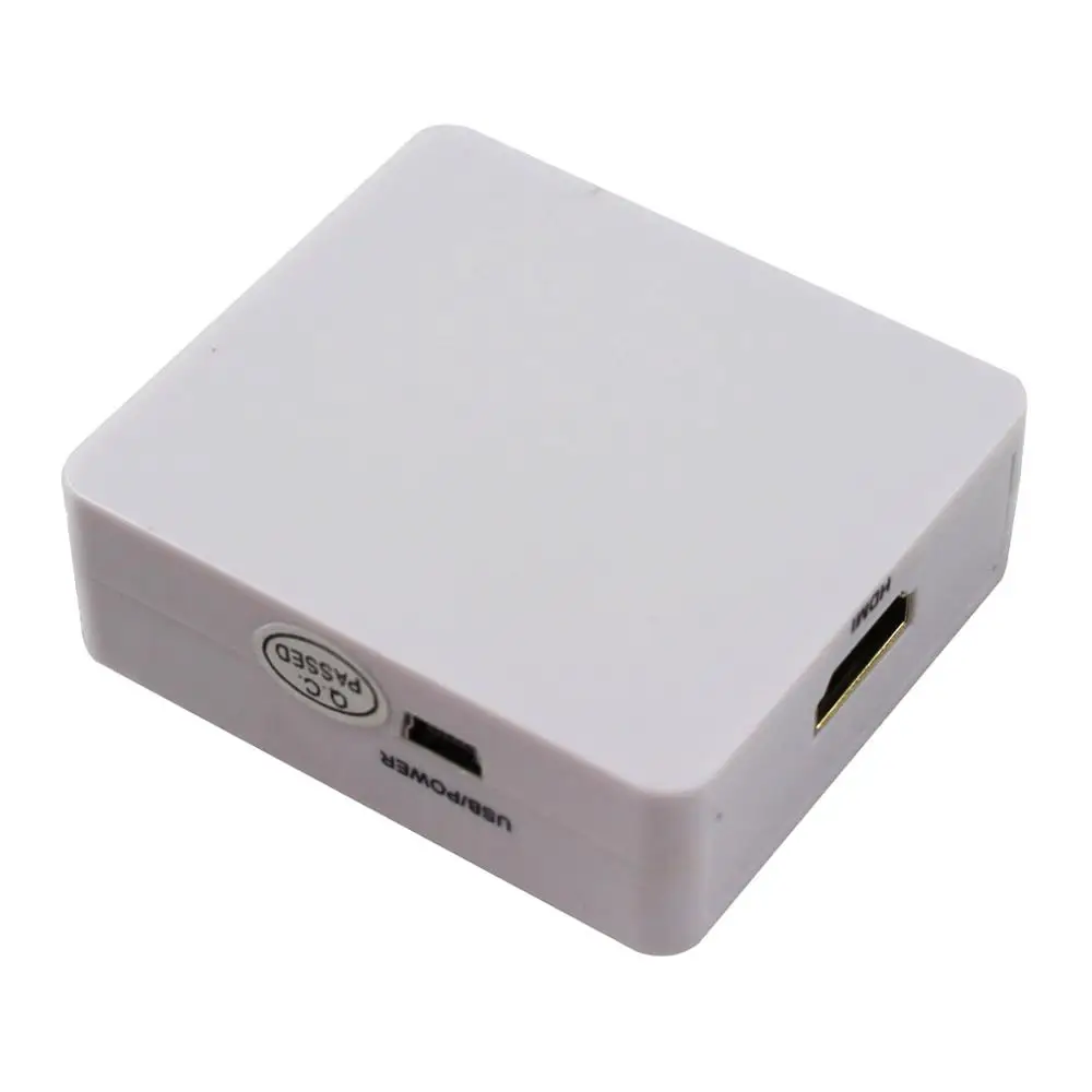 Переходник с 1080P HDMI на VGA HDMI2VGA адаптер 3 5 мм аудио + для ПК ноутбука проектор HDTV мини