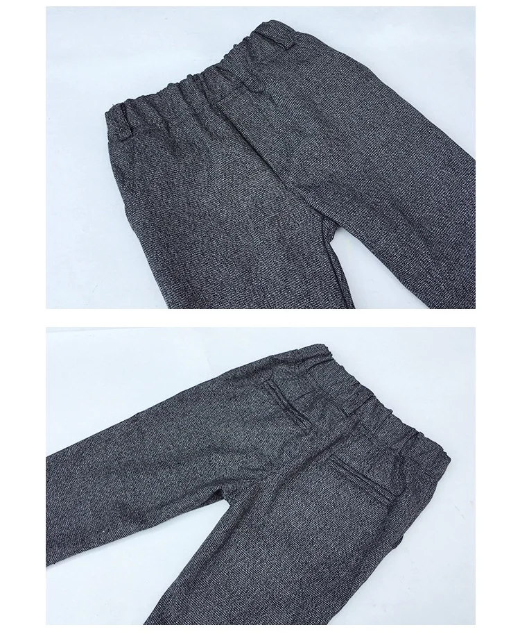 3 шт./комплект Свадебный костюм для мальчиков Серый блейзер|Костюмы| |