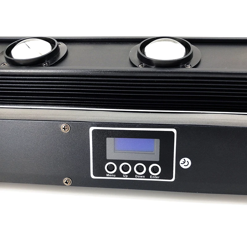 Чехол с 2/шт светодиодный бар 4x12 Вт+ 4x12 Вт Подвижная головка Контроллер освещения DMX мобильный производственный чехол для храмов