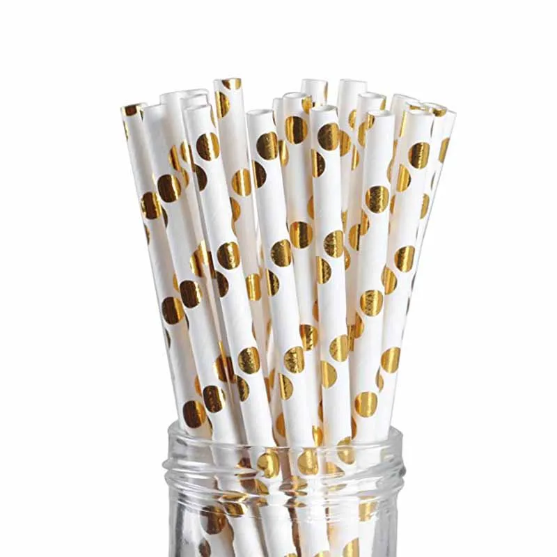 

25pcs Paper Drinking Straw for Birthday Bachelorette hen party Wedding bridal Baby Shower Gender Reveal Retirement decoration