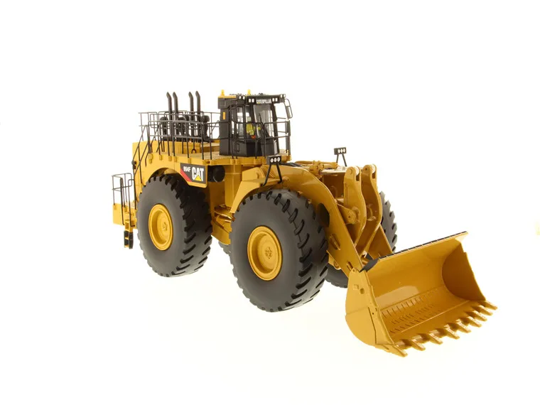 DM 1:50 гусеница кошка 994F колесный грузчик с рок ковшом Инженерная техника литая