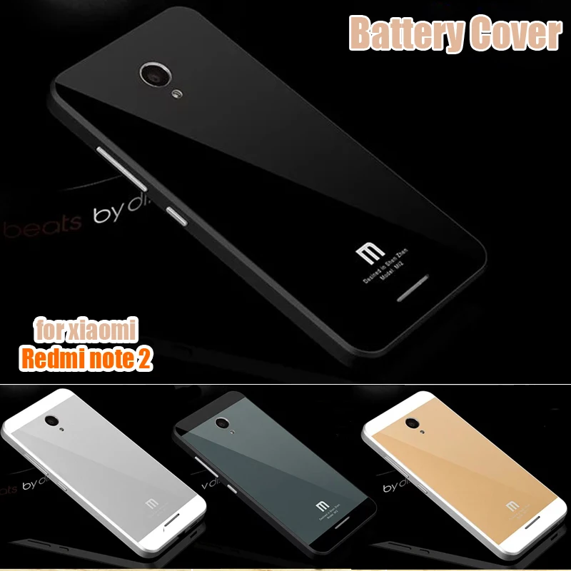 For Xiaomi Redmi Note 2 Hard Plastic High Quality Cheap PC Frame + PC Battery Case Back Cover for Hongmi Note2